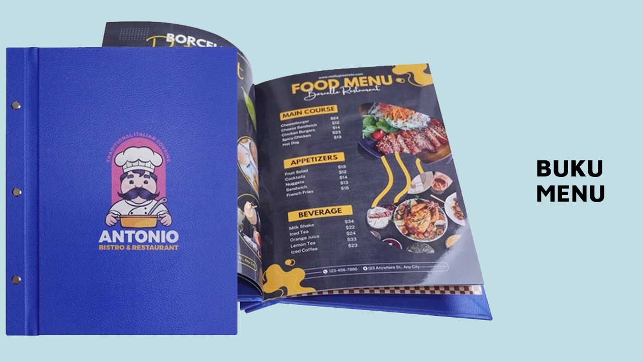 Buku Menu