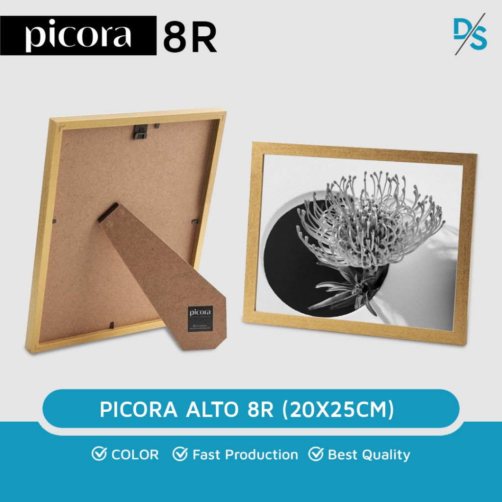DSPRINTING - PICORA ALTO 8R (20x25cm) Frame Pigura Bingkai Foto - Pernikahan - Wedding - Traditional
